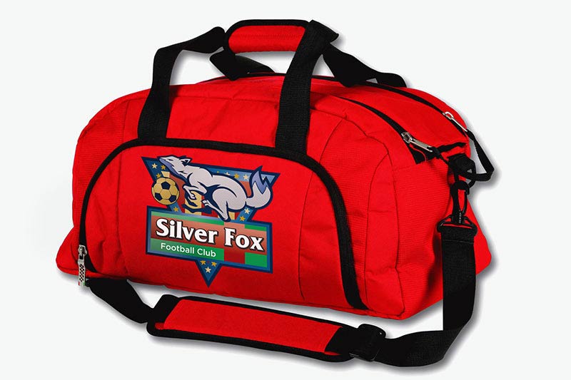 รูปลอกแบบกำหนดเองบน sportsbag